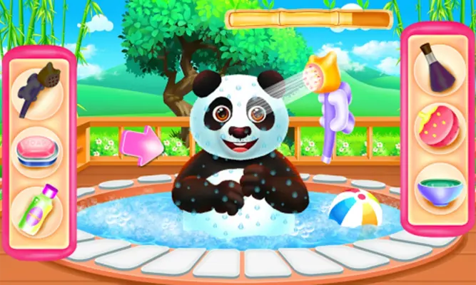 Virtual Pet Panda Caring Game android App screenshot 4