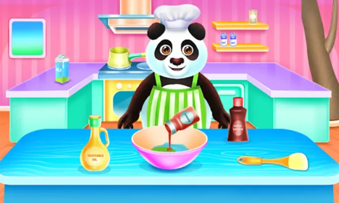 Virtual Pet Panda Caring Game android App screenshot 5